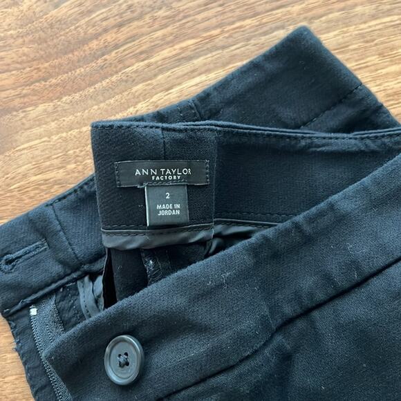 Ann Taylor Factory LIKE NEW Wide Leg Pants, Size 2 - Picture 3 of 10